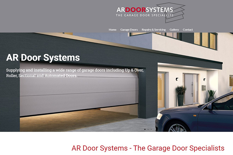 Website Design - AR Doors